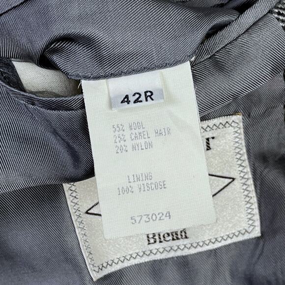 Christian Aujard Vintage Wool/Camel Hair Blend Blazer Mens Size 42 EUC - Picture 3 of 10